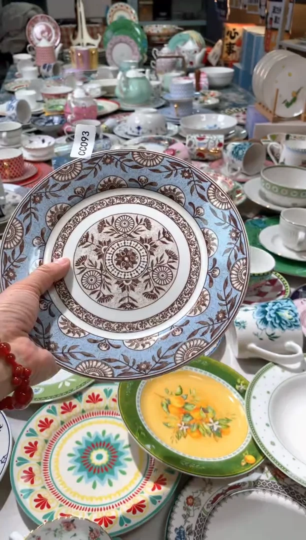 【闪购商品】瓷片陶瓷原单CC093餐具1个