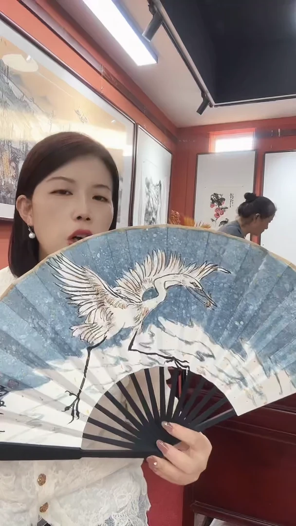 国画孟祥敏/国画/扇面