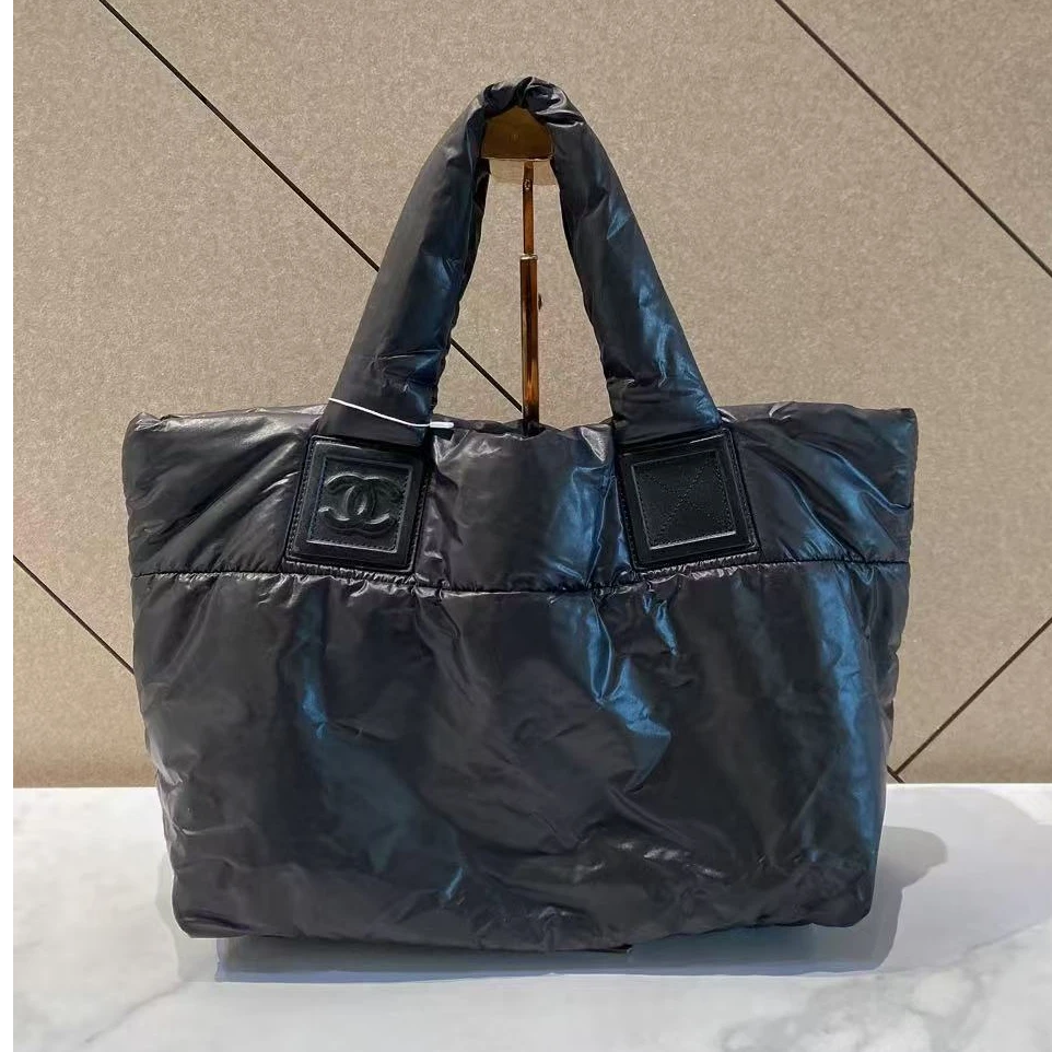 99新 Chanel/香奈儿 帝爵奢品CHANEL黑色羽绒包