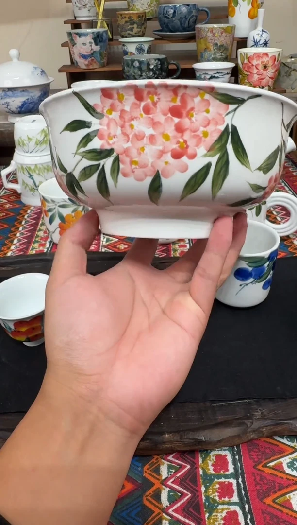 摆件景德镇手绘陶瓷