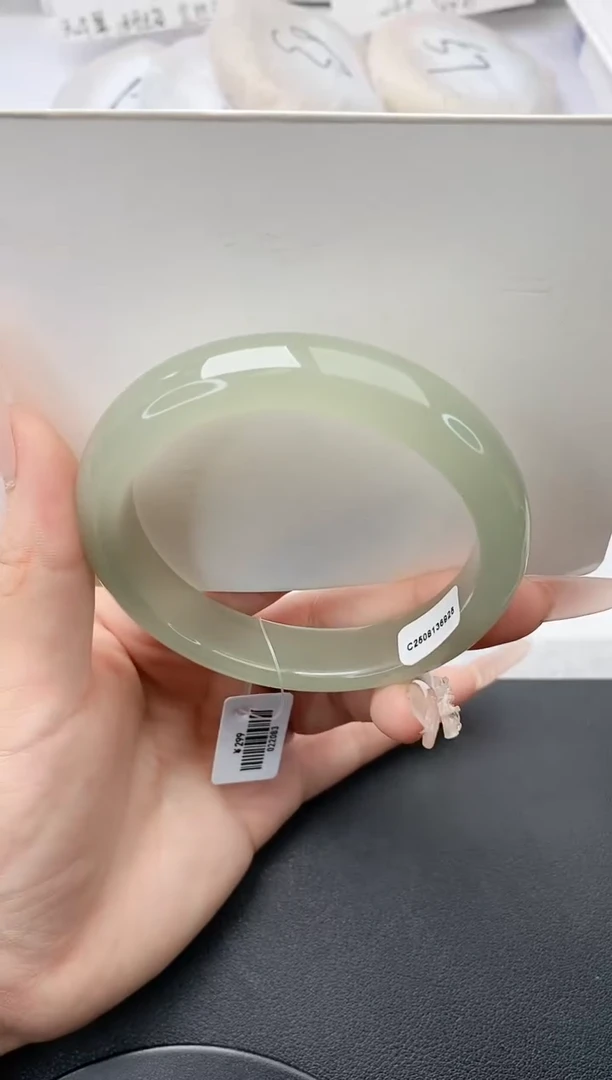 未镶嵌手镯石英质玉w10-DB多样性发货58+