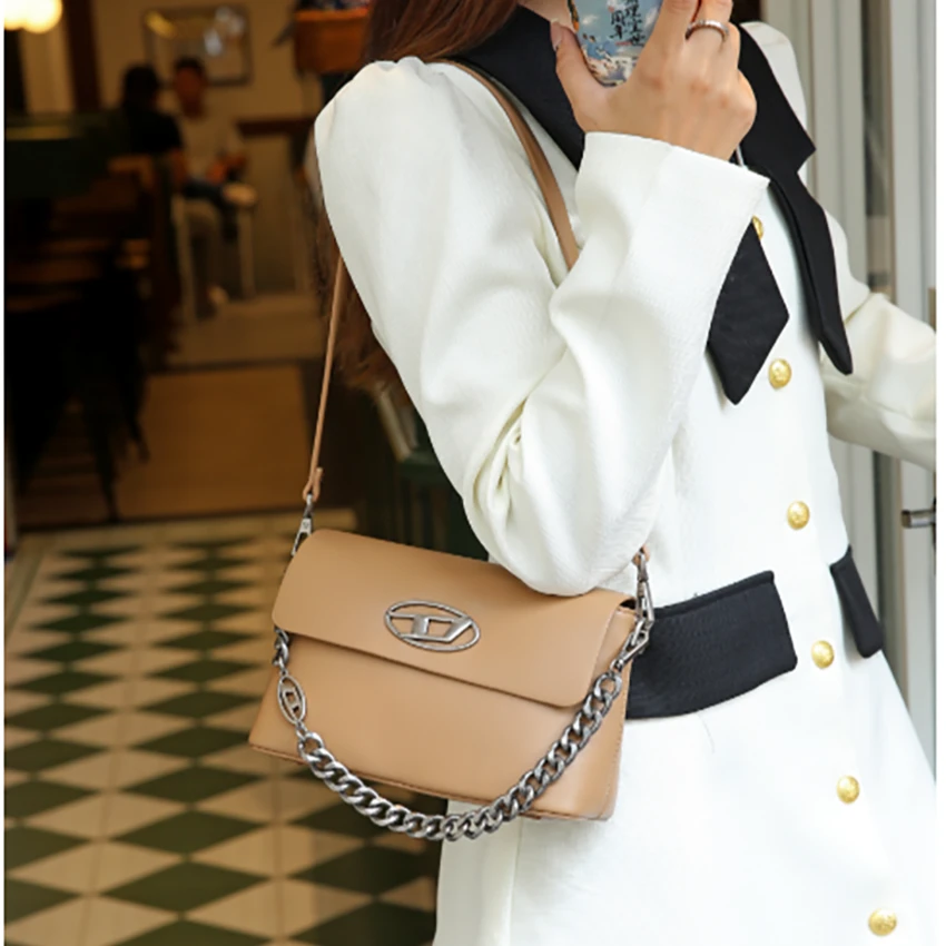 【Show Mi】SKL-6908-奶茶色-轻奢小众时尚百搭女士包包sm