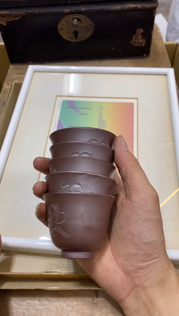 ?***燚中古回流瑕疵杯碟