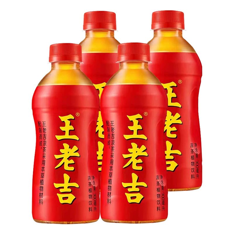 王老吉凉茶植物饮料300ml*4瓶