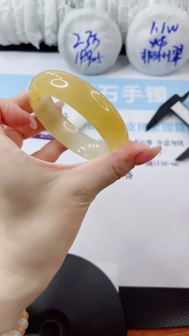 石英质玉手镯未镶嵌多样性发货V353