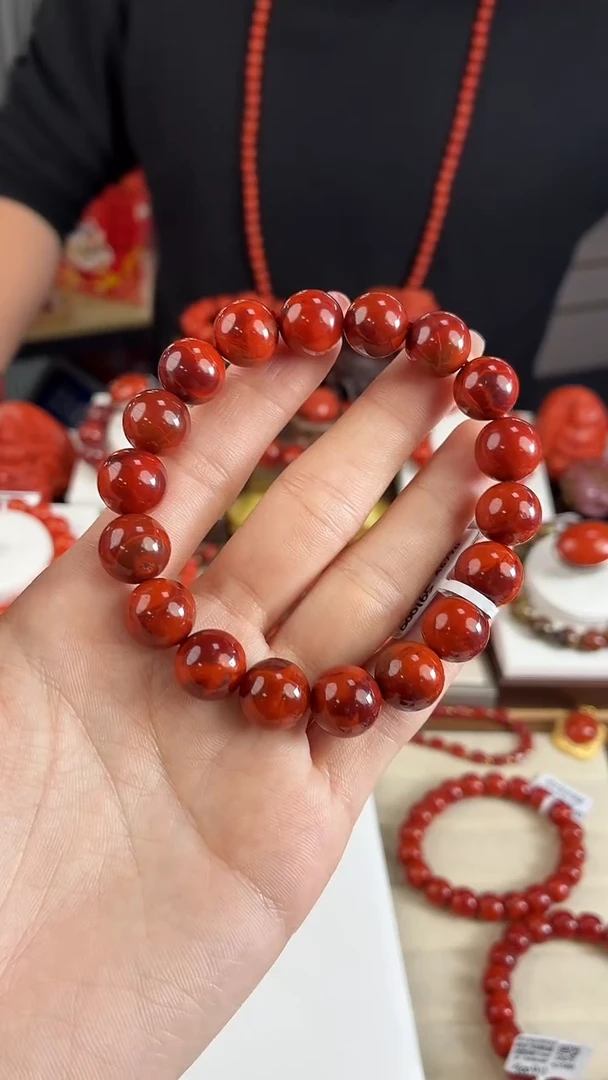 未镶嵌瓦西手串11+南红玛瑙（多样式发其一）