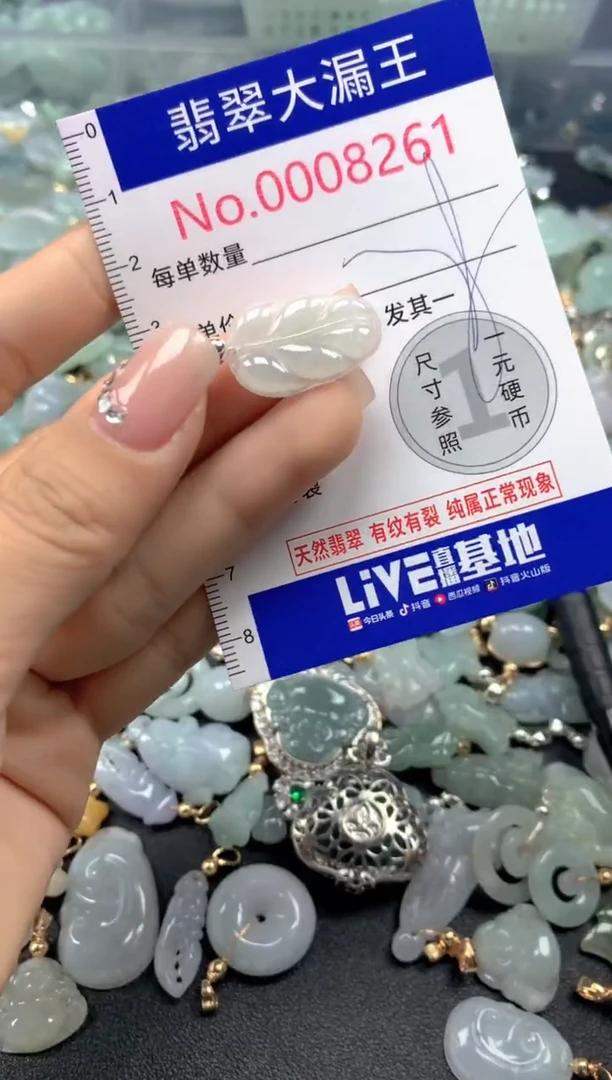 颈饰未镶嵌翡翠8261