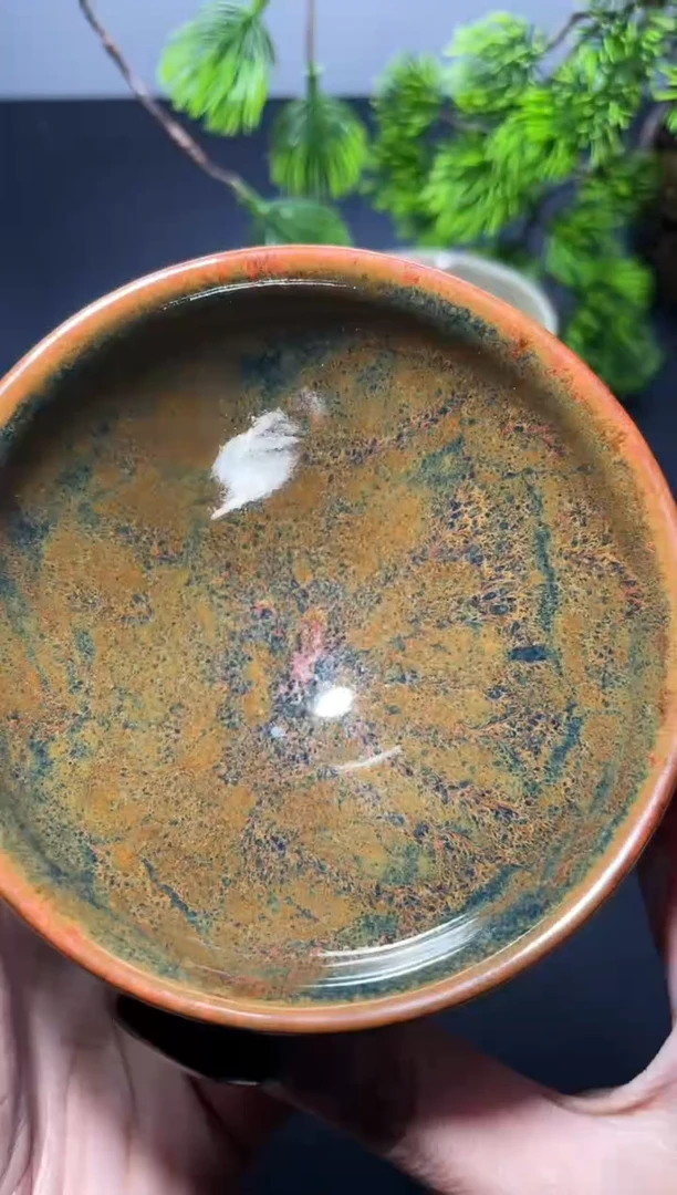 茶盏162叶紫建盏