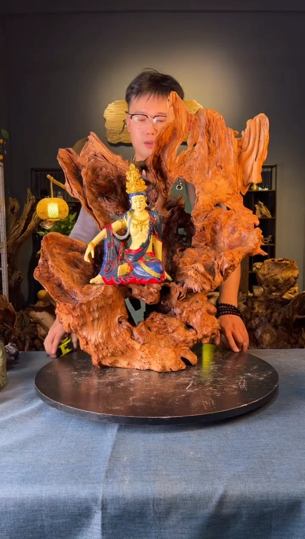 木卢师傅根艺作品（不包含人物摆件）