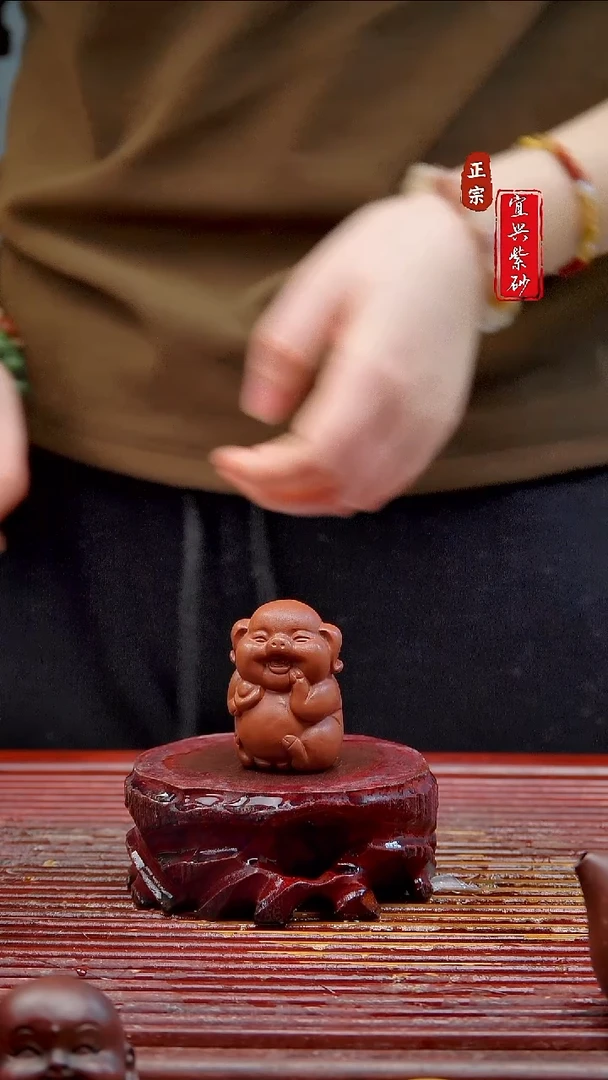 紫砂茶宠宜兴紫砂茶宠摆件