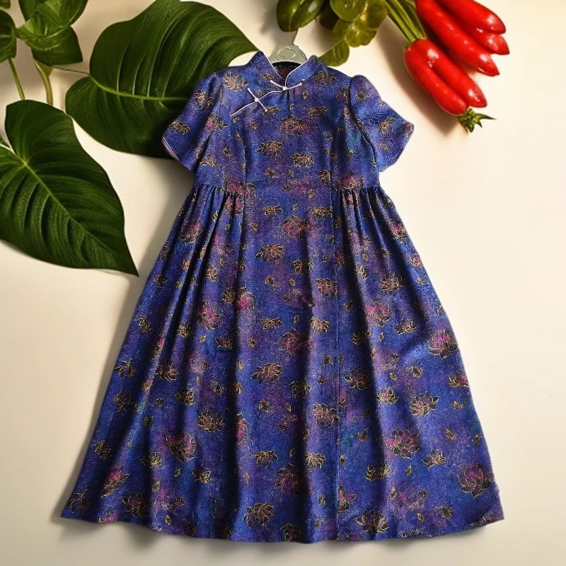 新中式连衣裙25111裁剪纸样