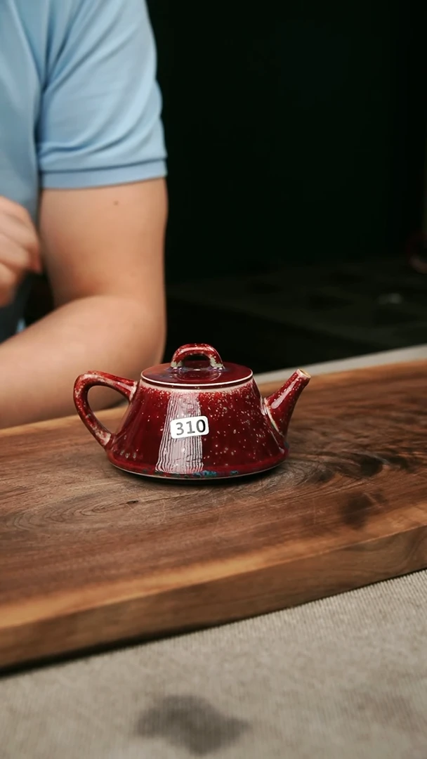 忘*瓷片钧瓷茶器茶壶310
