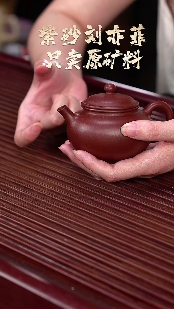 茶壶紫砂YZGT16889胡敏华容天紫泥175cc内推