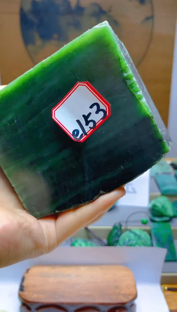 【闪购商品】和田玉（碧玉）珠宝半成品未镶嵌1