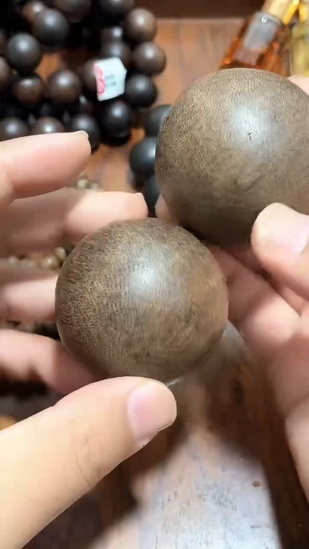 檀香木精品推荐海南药沉5.0手球