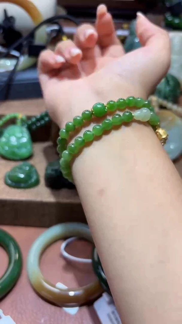 未镶嵌手串和田玉（碧玉）1