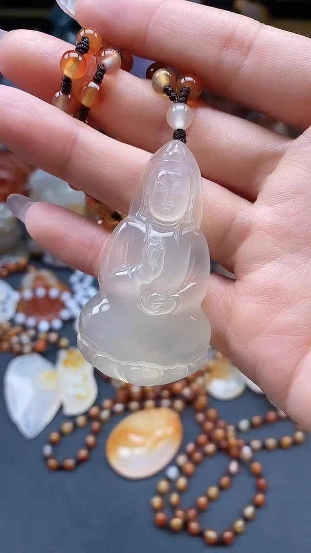 【闪购商品】玛瑙/玉髓颈饰未镶嵌dd