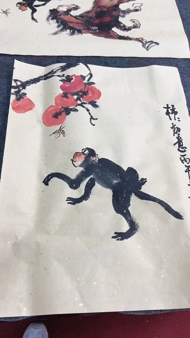 国画周大拙/国画/花鸟