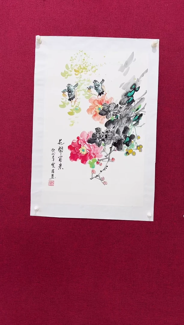 国画张现民的国画作品