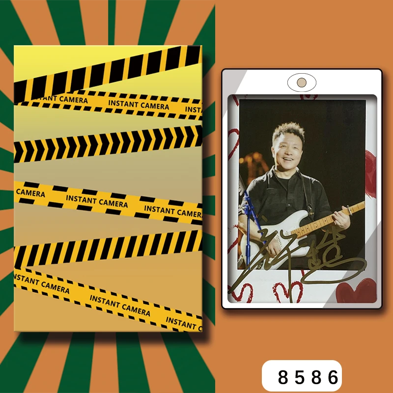 D8586【许巍】 正品拍立得照片 爱心