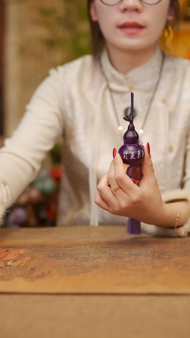 【闪购商品】185宴禾堂天然漆艺小葫芦--58