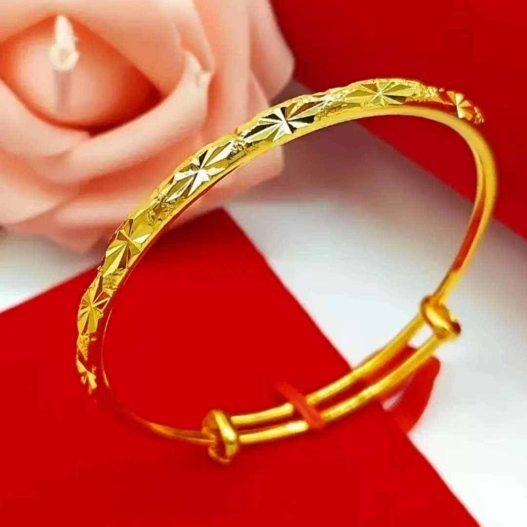 【粉丝福利】满天星推拉手镯女士时尚简约手环Z