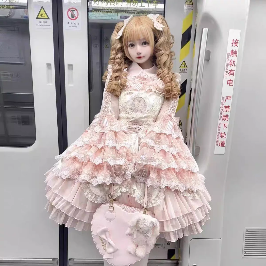 【兔与樱】实体店现货 *lolita连衣裙jsk洛丽塔甜美lolita裙优雅