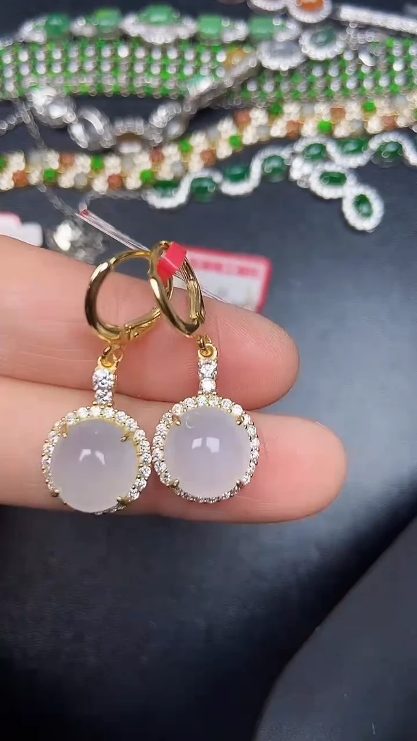 银S925镶嵌戒指翡翠1230