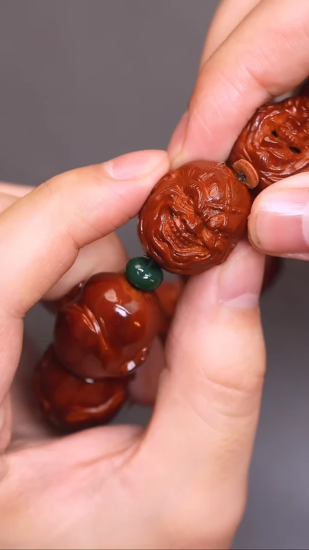 【闪购商品】橄榄核吊坠20素核铁核