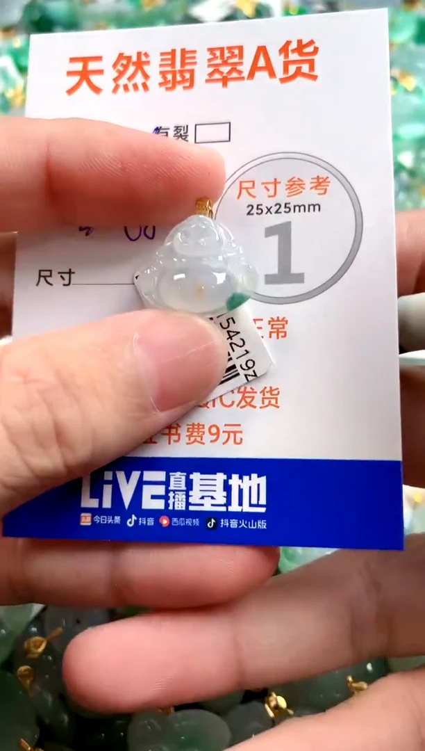 颈饰18K金镶嵌翡翠0165351861