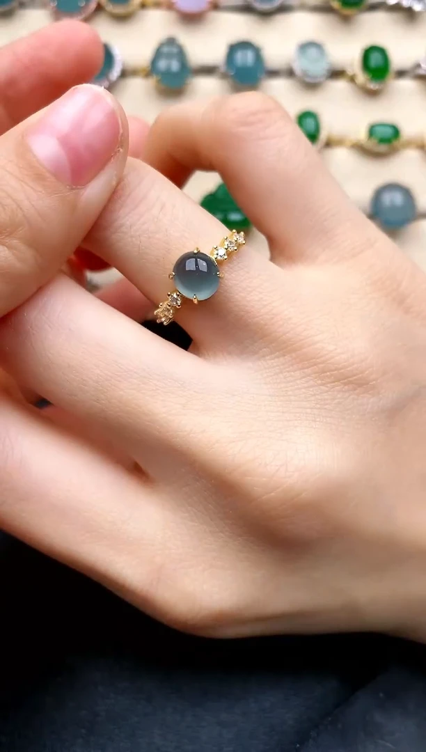 【闪购商品】翡翠戒指银S925镶嵌.....