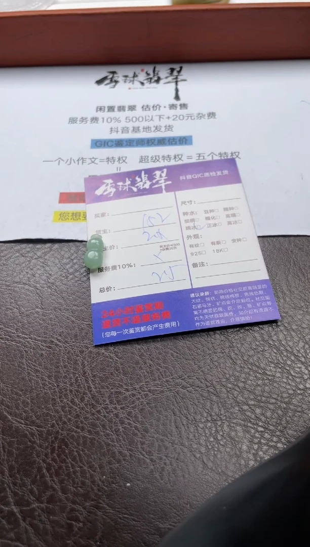 翡翠未镶嵌颈饰海****81642701005