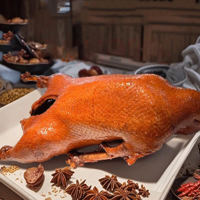 【顺丰发货】荣昌卤鹅整只即食熟食卤菜重庆特产烧鹅卤味