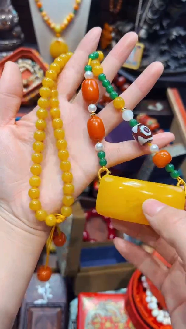 【闪购商品】蜜蜡裸石未镶嵌欣妹专属精选链接b5477337