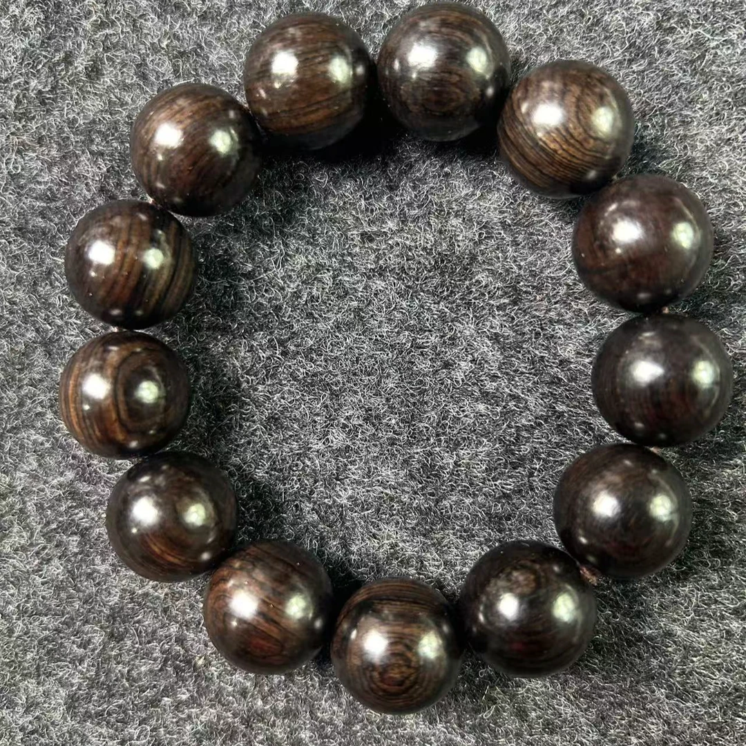 （木制）紫光檀1.8手串素圈