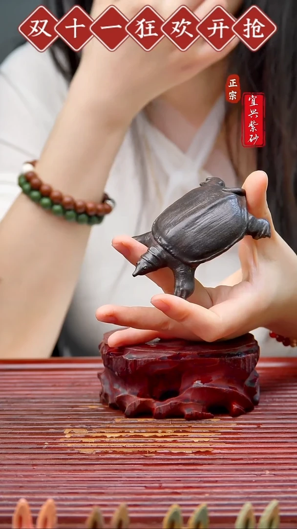 紫砂茶宠宜兴紫砂茶宠摆件