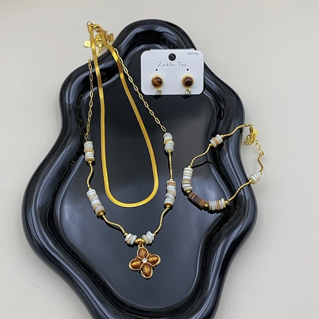 合金亚克力耳饰 极简风情侣日韩合金少女风女ins简约小众个性耳环