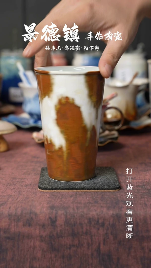 原创景德镇手工高温陶瓷312