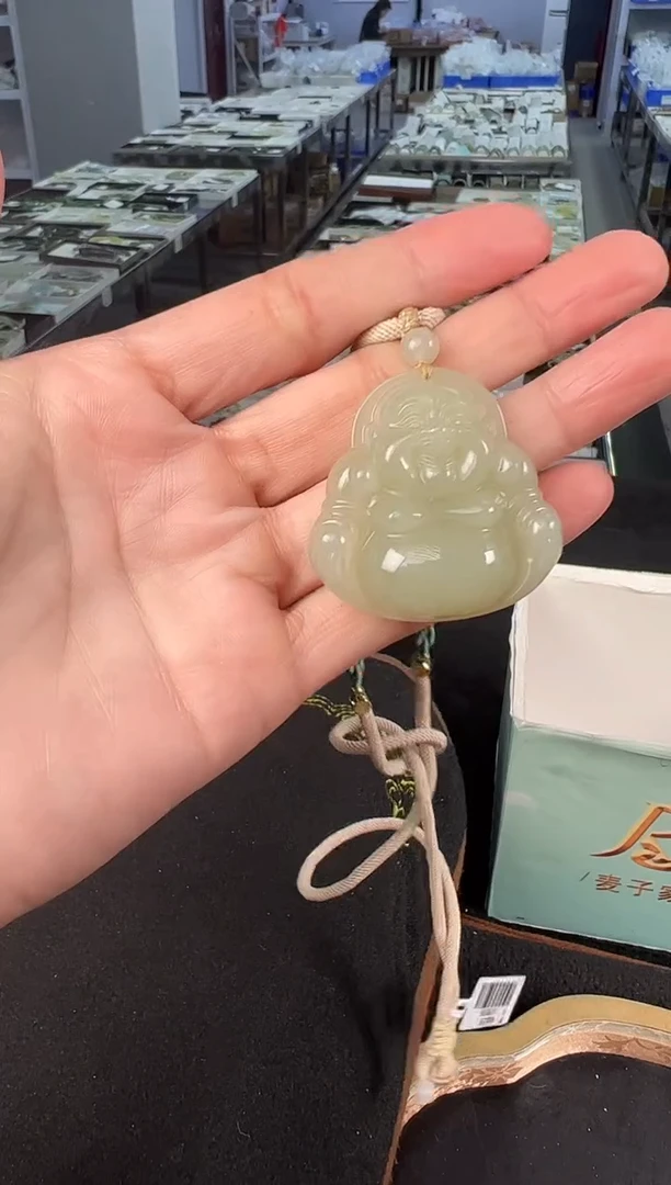 吊坠(不含链)未镶嵌和田玉多样性发1