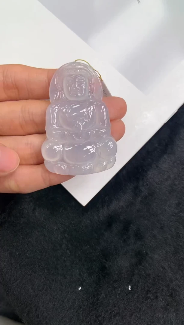 颈饰未镶嵌翡翠观音
