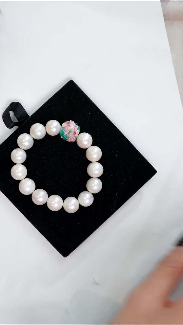 未镶嵌手串淡水珍珠森**糊博古雅集