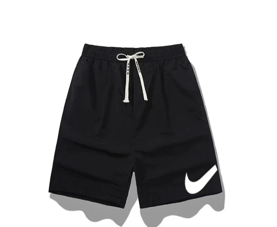 冰丝短裤夏季薄款运动短裤外穿纯色五分裤简约弹力休闲裤透气