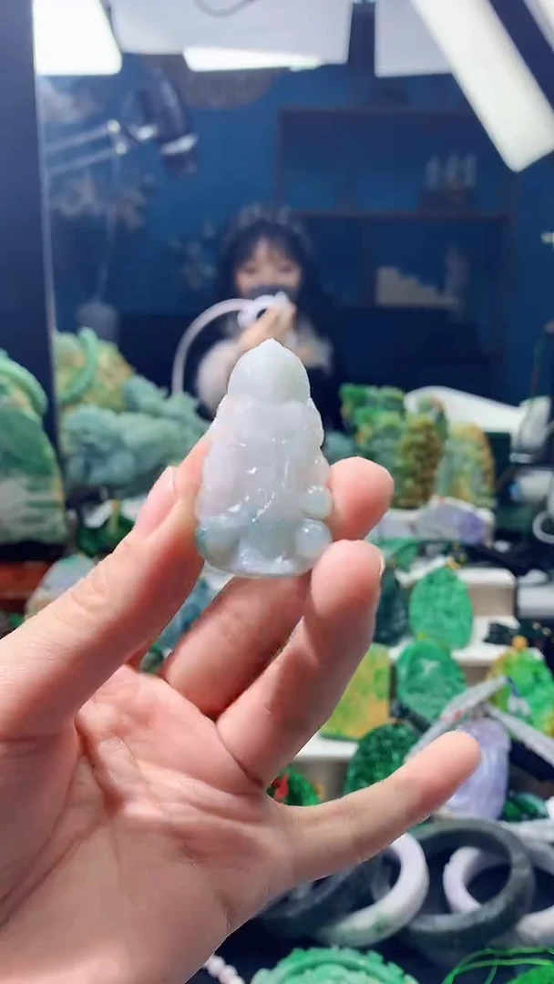 颈饰未镶嵌翡翠天然缅甸翡翠a货