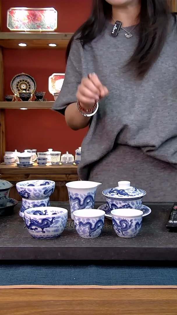 简装家用款6件套 白瓷陶瓷茶具