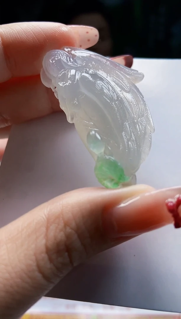 颈饰未镶嵌翡翠翡翠A货
