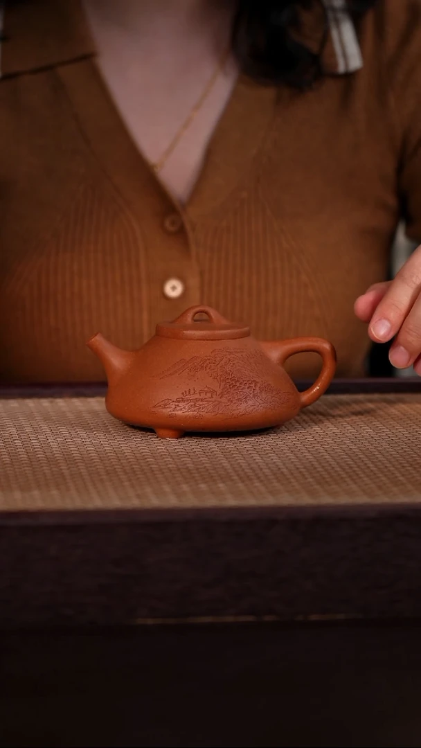 茶壶紫砂段泥 200cc