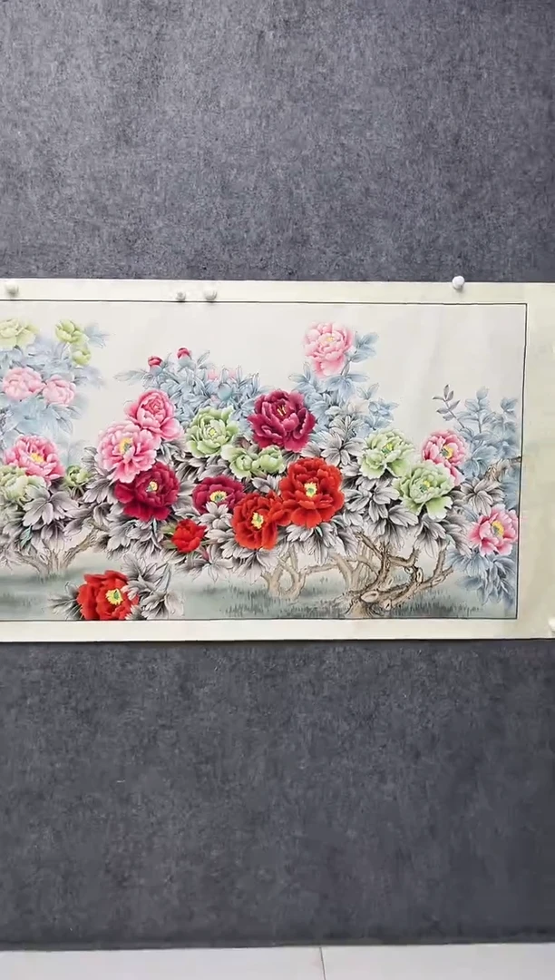 国画高喜占-16平尺-国画