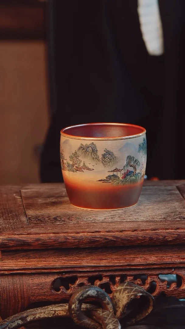 艺然堂手工手绘茶器
