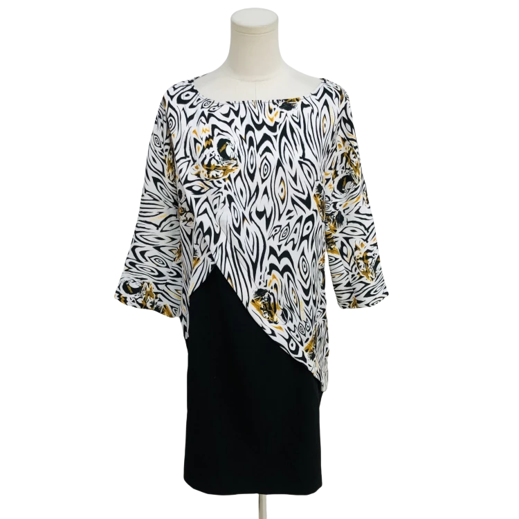 95新 VERSACE/范思哲 妃鱼/聚酯纤维/连衣裙/95新/沐九02