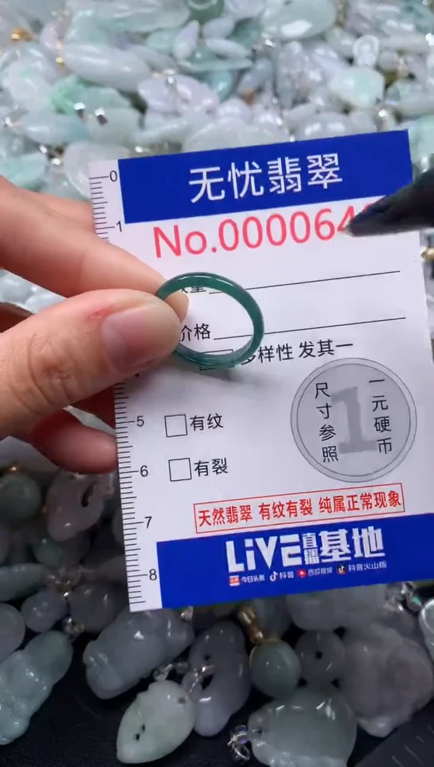 颈饰未镶嵌翡翠640